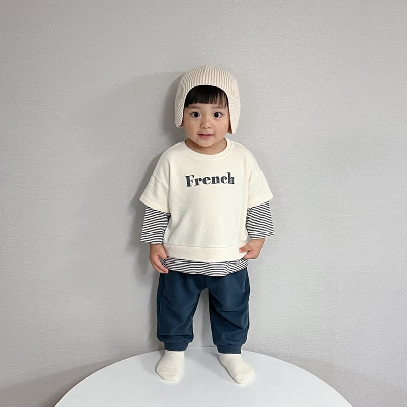 Party Kids - Korean Baby Fashion - #babyboutique - French Sweatshirt - 4