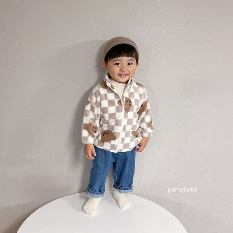 Party Kids - Korean Baby Fashion - #babyboutiqueclothing - Fleece Jumper - 2