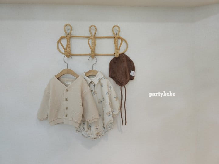 Party Kids - Korean Baby Fashion - #babyboutiqueclothing - My Bear Bodysuit