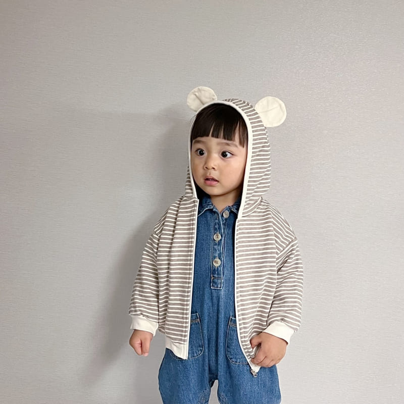 Party Kids - Korean Baby Fashion - #babyclothing - Bear Jumper - 5