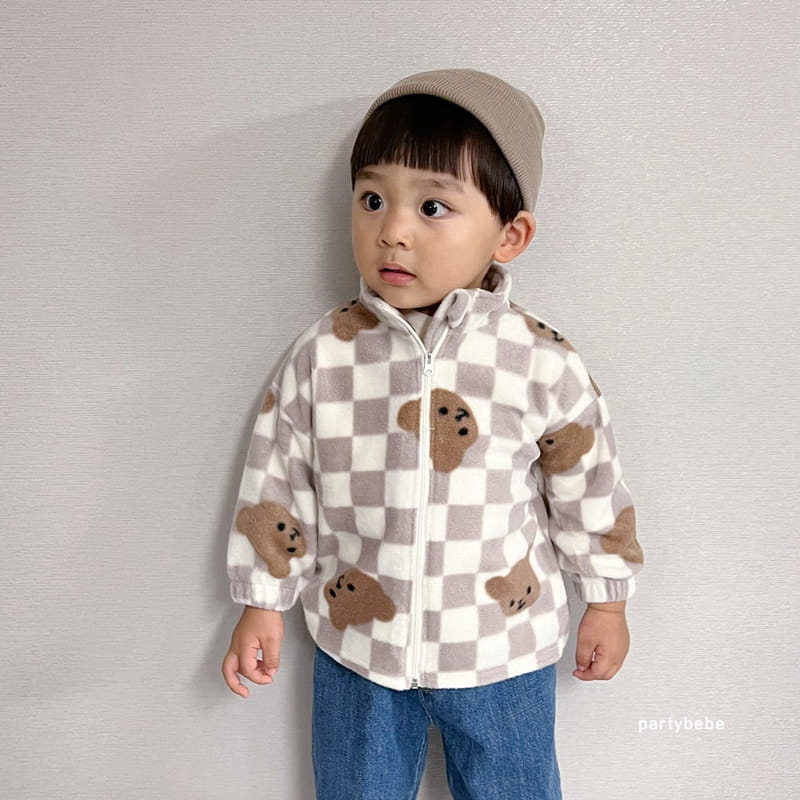 Party Kids - Korean Baby Fashion - #babyclothing - Fleece Jumper - 3