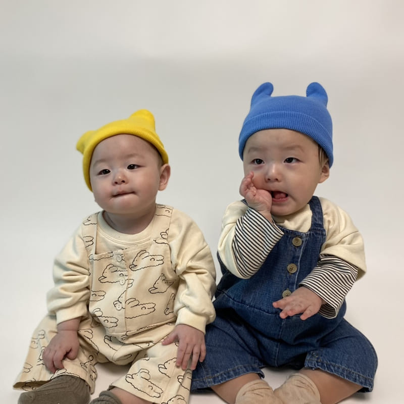 Party Kids - Korean Baby Fashion - #babyfashion - Bba Bba Overalls - 2