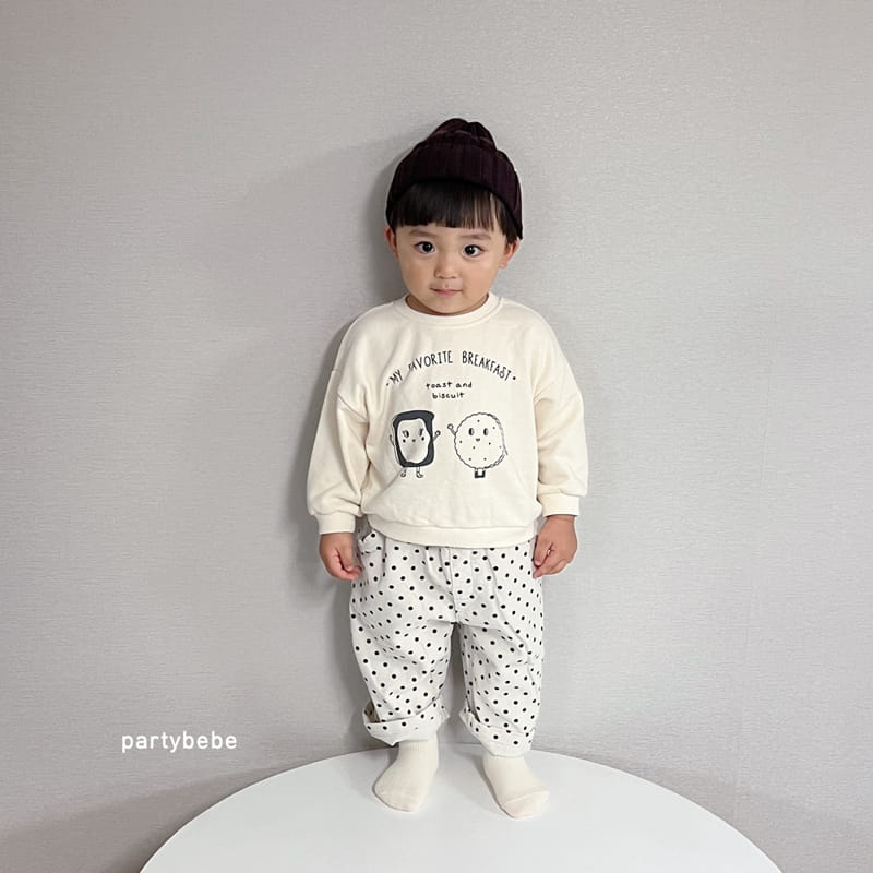 Party Kids - Korean Baby Fashion - #babyfashion - Cookie Sweatshirt - 9