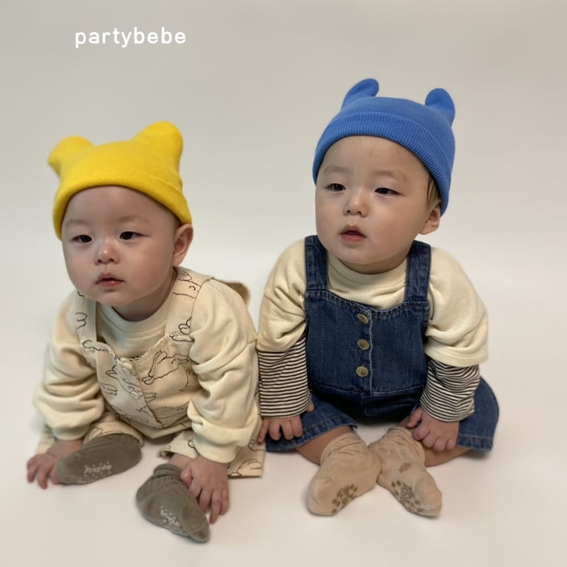 Party Kids - Korean Baby Fashion - #babyfever - Bba Bba Overalls - 3