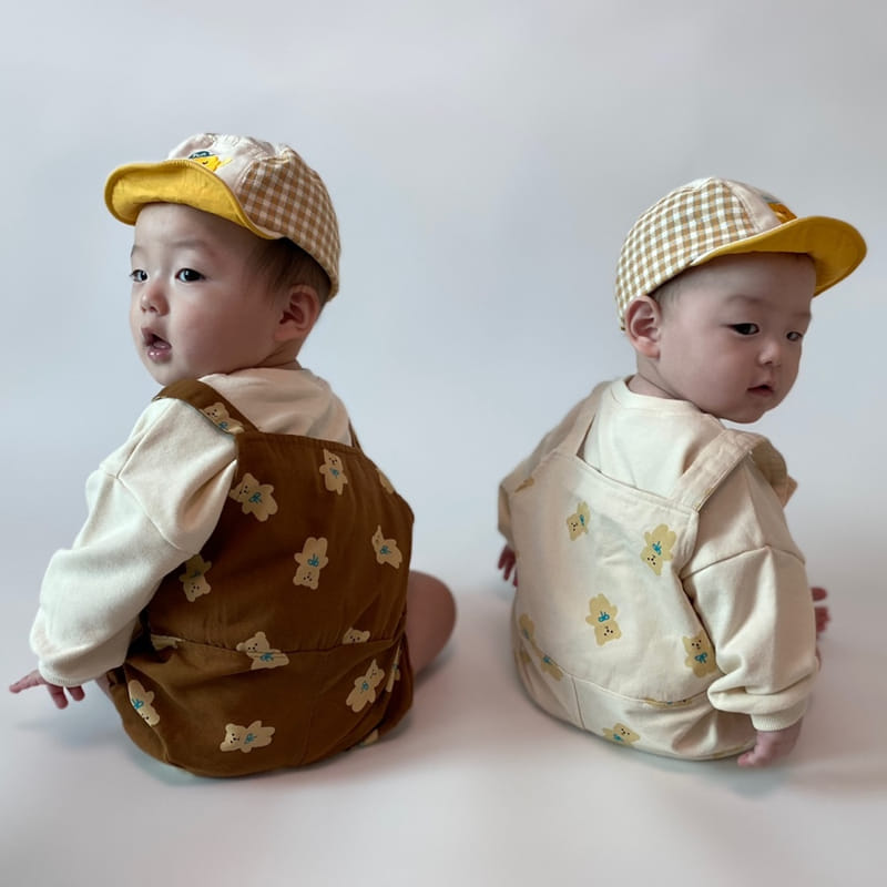 Party Kids - Korean Baby Fashion - #babyfever - Baby Bear Bodysuit - 2