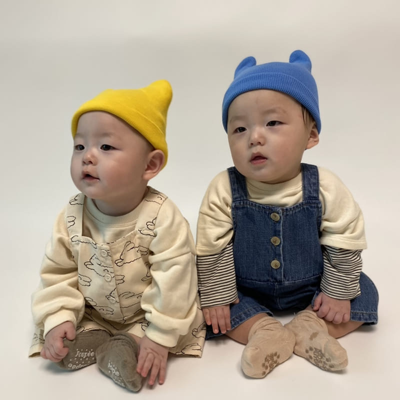 Party Kids - Korean Baby Fashion - #babyfever - Bba Bba Overalls - 4