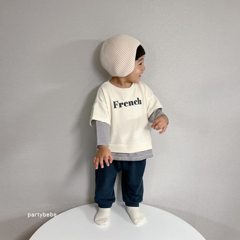 Party Kids - Korean Baby Fashion - #babygirlfashion - French Sweatshirt - 8