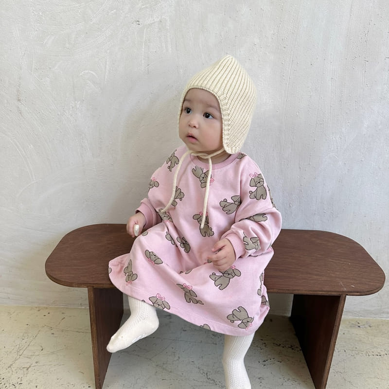 Party Kids - Korean Baby Fashion - #babyoninstagram - Puppy One-piece - 8