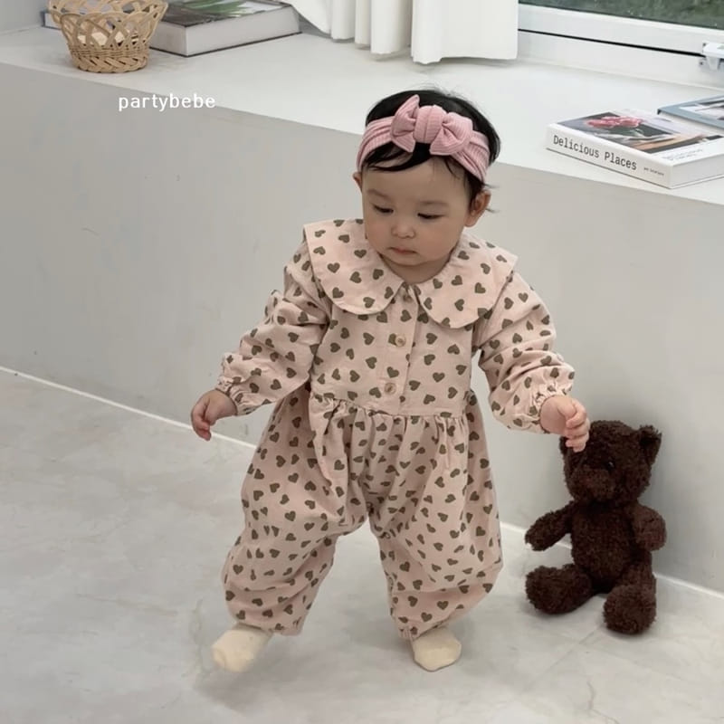 Party Kids - Korean Baby Fashion - #babyoninstagram - Cuty Overalls - 2