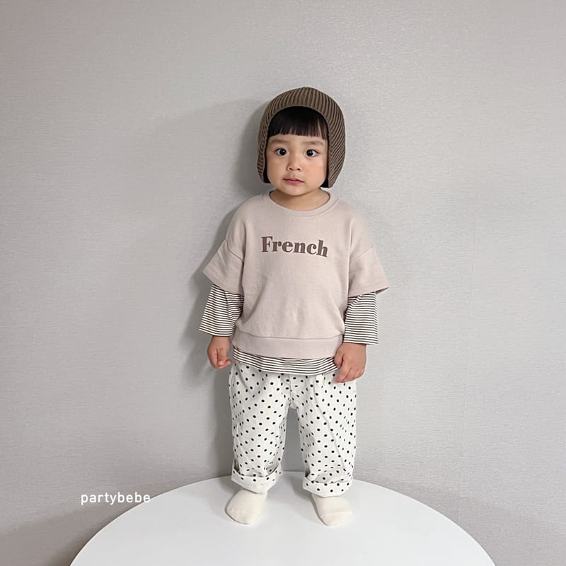 Party Kids - Korean Baby Fashion - #babyoninstagram - French Sweatshirt - 10