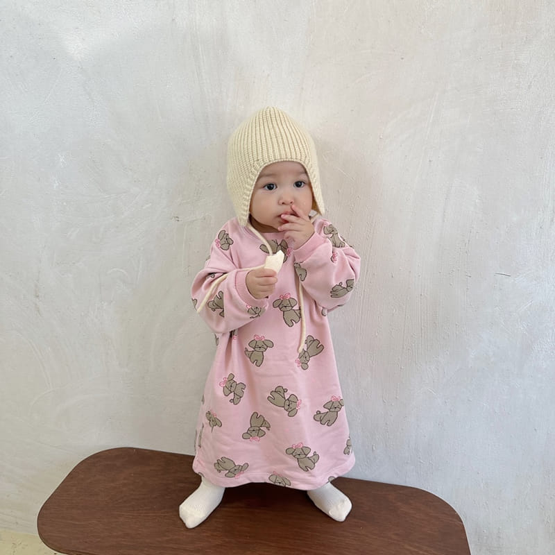 Party Kids - Korean Baby Fashion - #babyootd - Puppy One-piece - 9