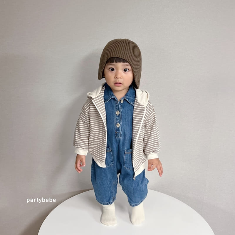 Party Kids - Korean Baby Fashion - #babyootd - Bear Jumper - 11