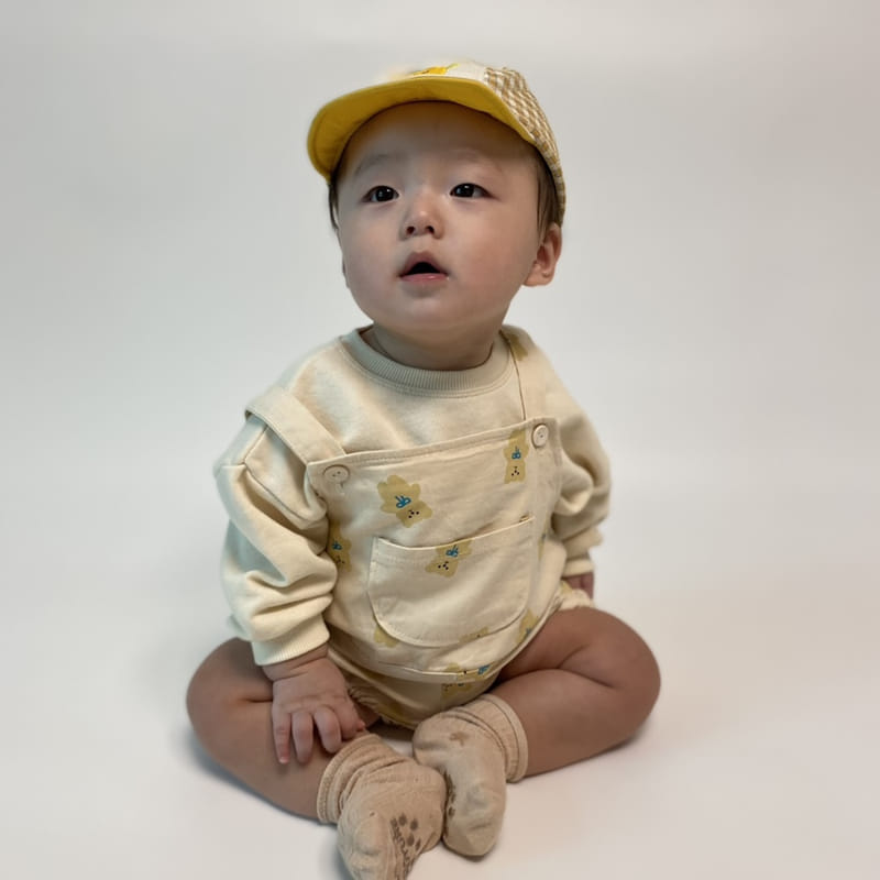 Party Kids - Korean Baby Fashion - #babyootd - Baby Bear Bodysuit - 6