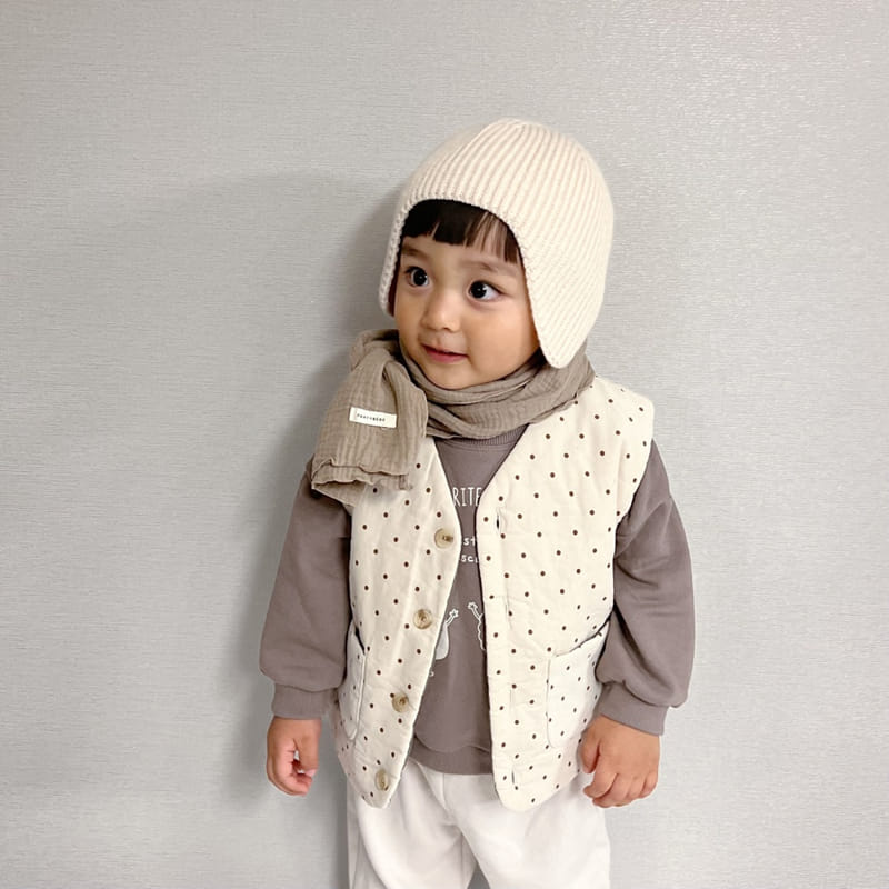 Party Kids - Korean Baby Fashion - #babyootd - Macaroon Muffler - 4