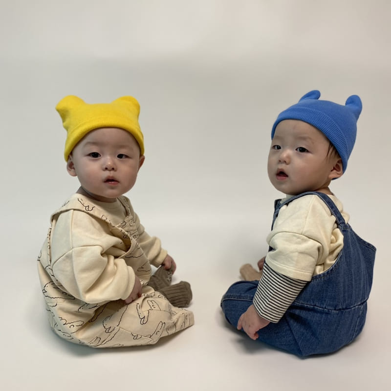 Party Kids - Korean Baby Fashion - #babyoutfit - Bba Bba Overalls - 8