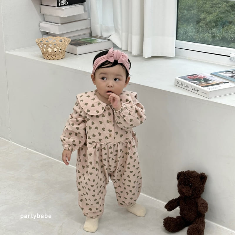 Party Kids - Korean Baby Fashion - #babyootd - Cuty Overalls - 4