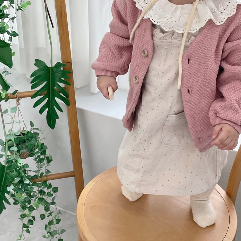 Party Kids - Korean Baby Fashion - #babyoutfit - Mag Butter Cardigan - 2