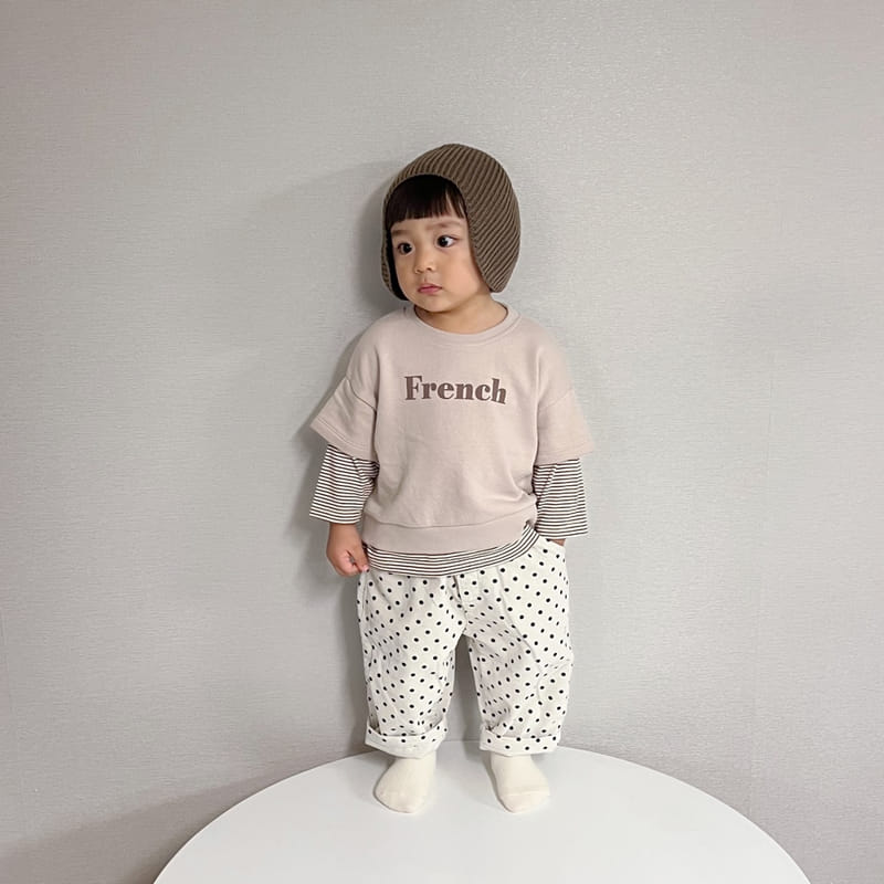 Party Kids - Korean Baby Fashion - #babyoutfit - French Sweatshirt - 12