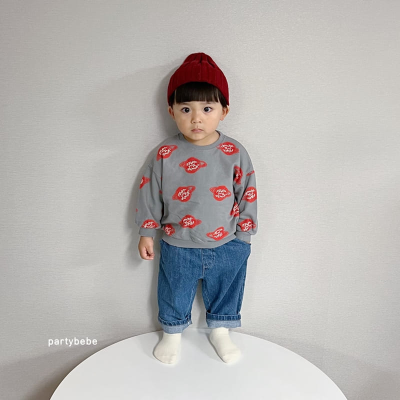 Party Kids - Korean Baby Fashion - #babyoutfit - Planet Sweatshirt - 11