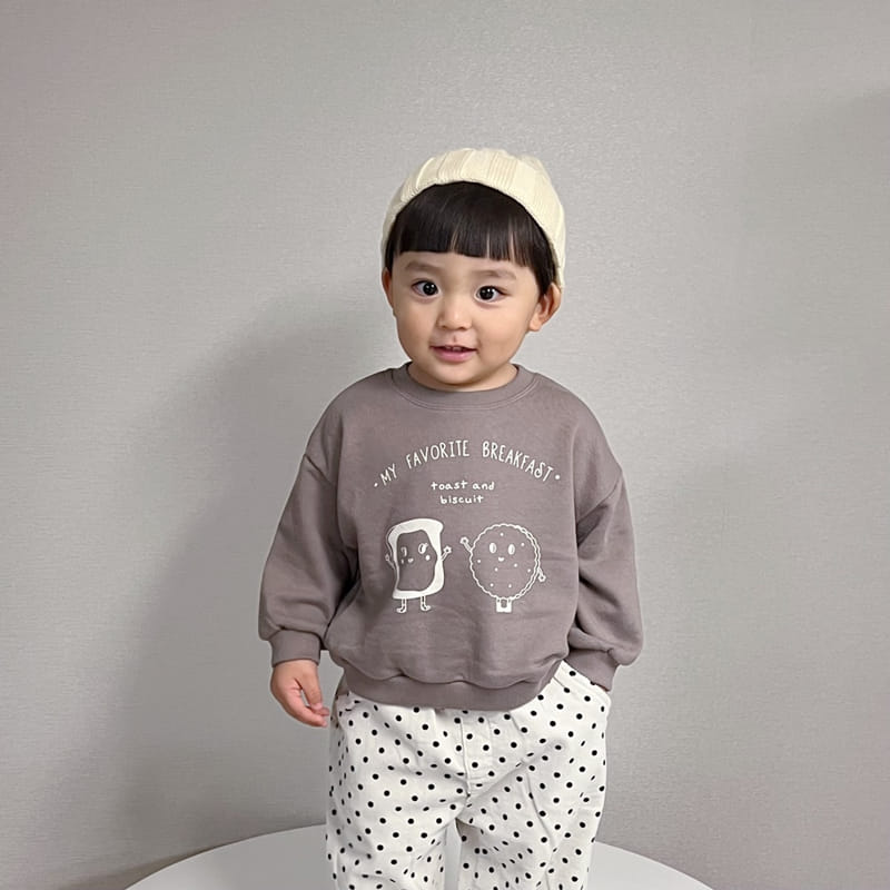 Party Kids - Korean Baby Fashion - #babywear - Cookie Sweatshirt - 2