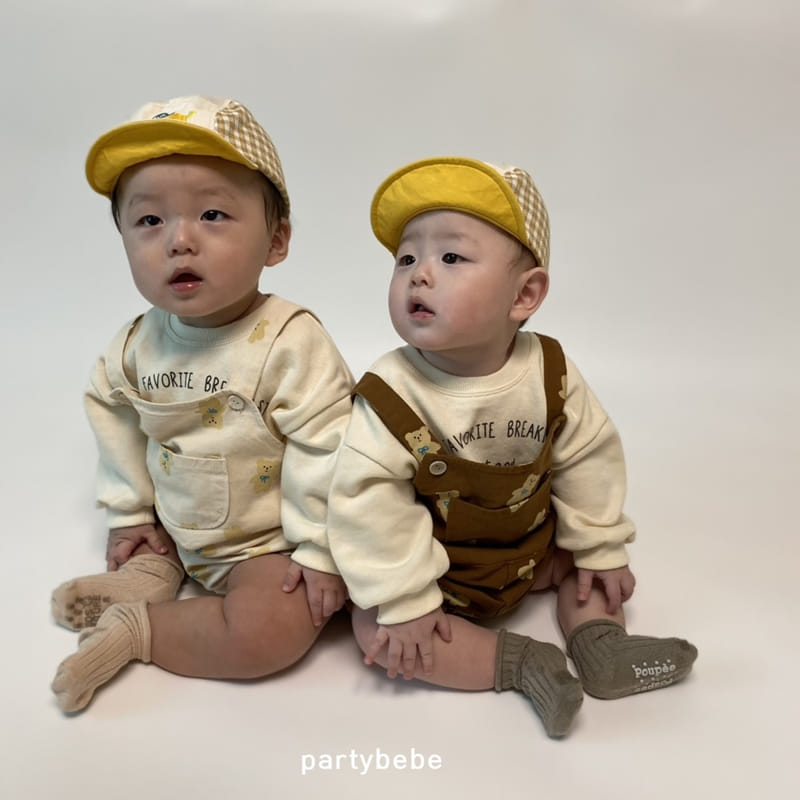 Party Kids - Korean Baby Fashion - #onlinebabyshop - Baby Bear Bodysuit - 11