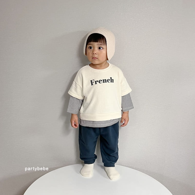 Party Kids - Korean Baby Fashion - #onlinebabyshop - French Sweatshirt