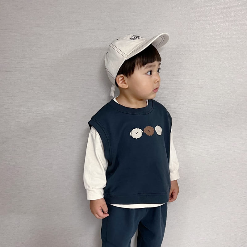 Party Kids - Korean Baby Fashion - #smilingbaby - Bebe Vest - 3