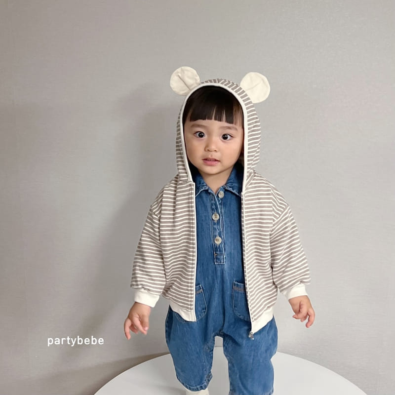 Party Kids - Korean Baby Fashion - #smilingbaby - Bear Jumper - 2