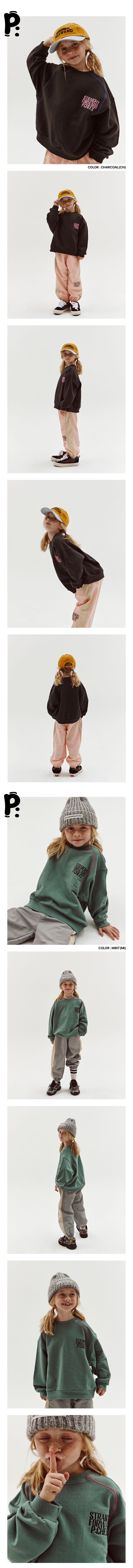 Peach-Cream - Korean Children Fashion - #designkidswear - Clon Sweatshirt