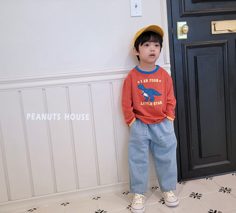 Peanuts - Korean Children Fashion - #childofig - Pocket Jeans - 8