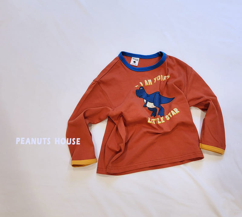 Peanuts - Korean Children Fashion - #childrensboutique - Dino Tee