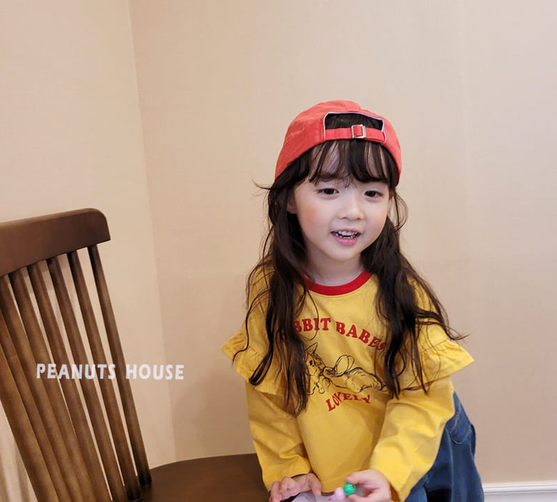 Peanuts - Korean Children Fashion - #designkidswear - Rabbit Frill Tee - 7