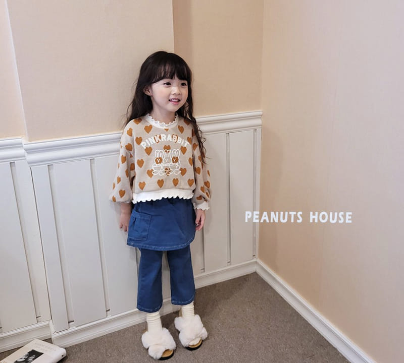 Peanuts - Korean Children Fashion - #discoveringself - Heart Knit Tee - 9