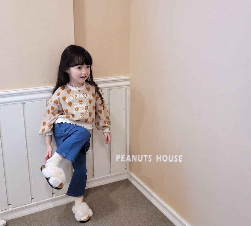 Peanuts - Korean Children Fashion - #fashionkids - Heart Knit Tee - 10