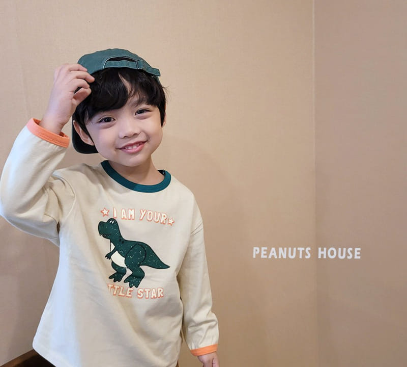 Peanuts - Korean Children Fashion - #discoveringself - Dino Tee - 4