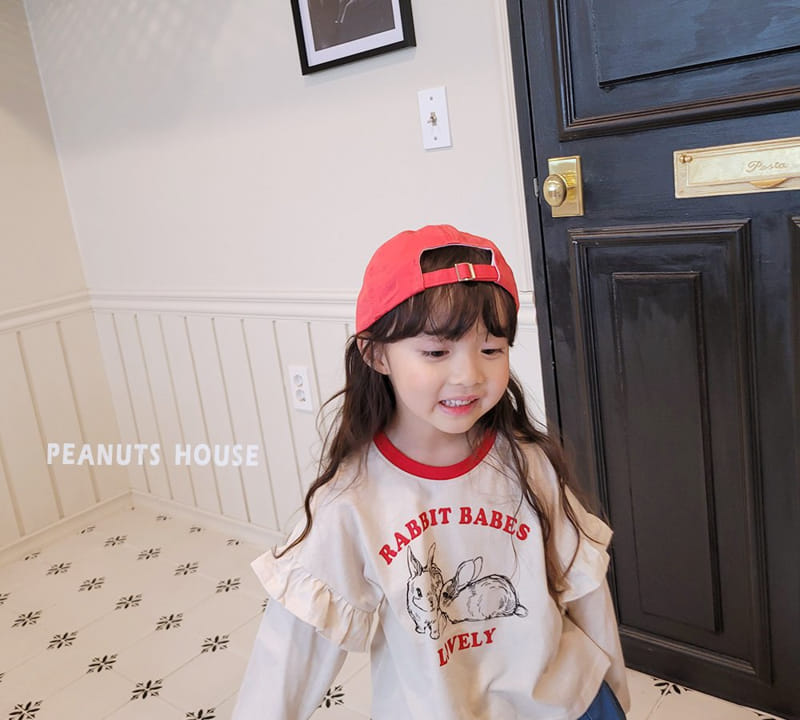 Peanuts - Korean Children Fashion - #kidsshorts - Rabbit Frill Tee - 10