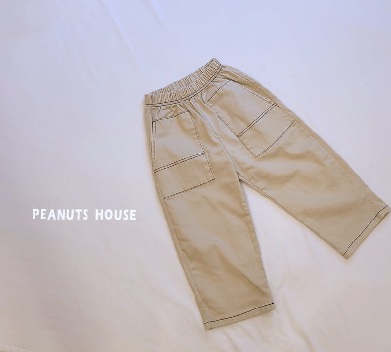 Peanuts - Korean Children Fashion - #kidsstore - Pocket Pants - 2