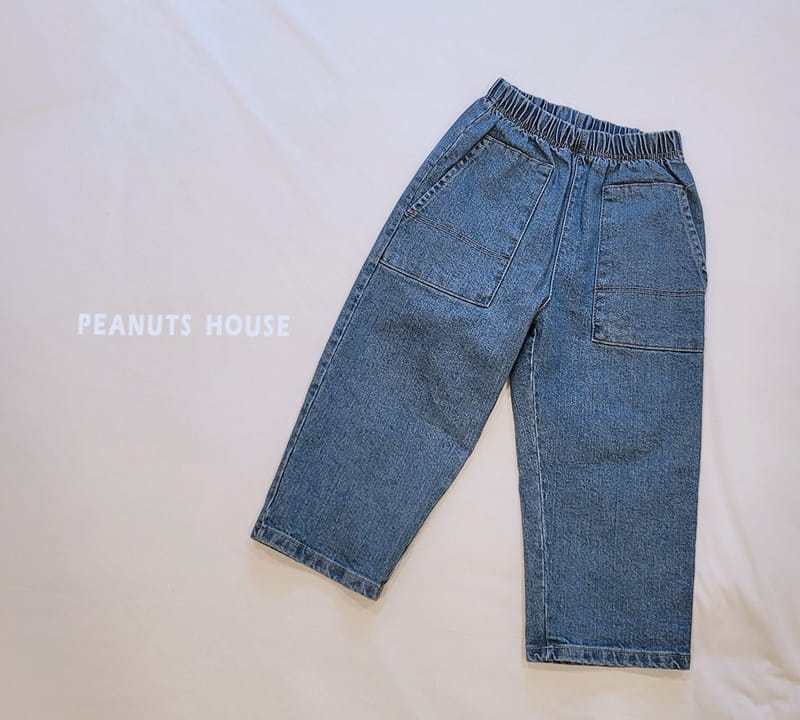 Peanuts - Korean Children Fashion - #kidsstore - Pocket Jeans