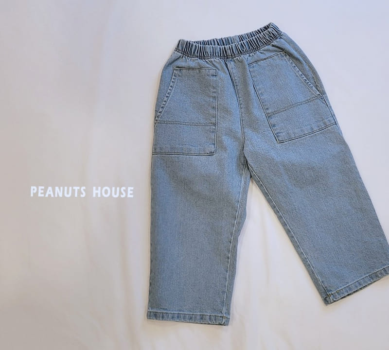 Peanuts - Korean Children Fashion - #kidzfashiontrend - Pocket Jeans - 2