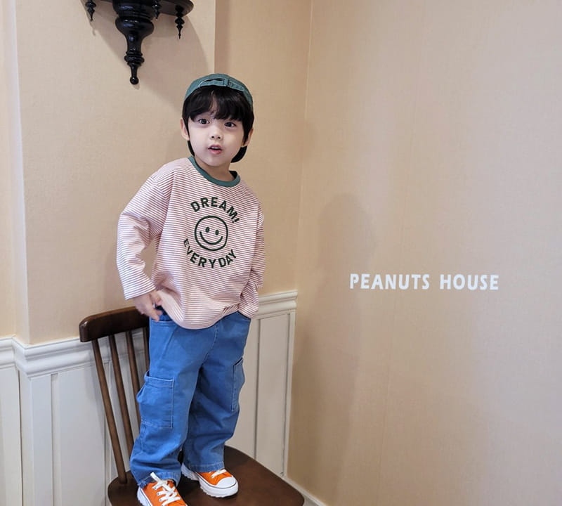 Peanuts - Korean Children Fashion - #minifashionista - Smile Tee - 12