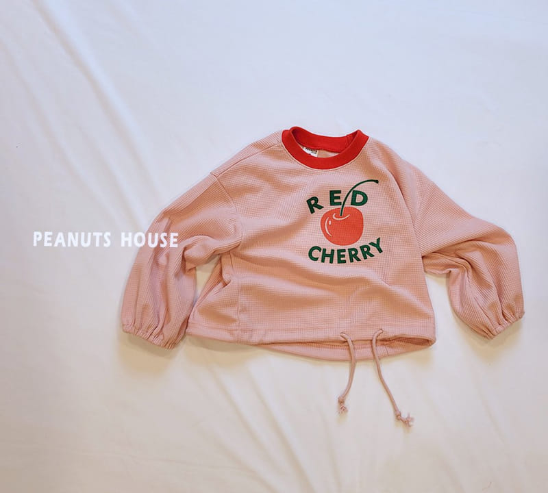 Peanuts - Korean Children Fashion - #prettylittlegirls - Cherry Tee