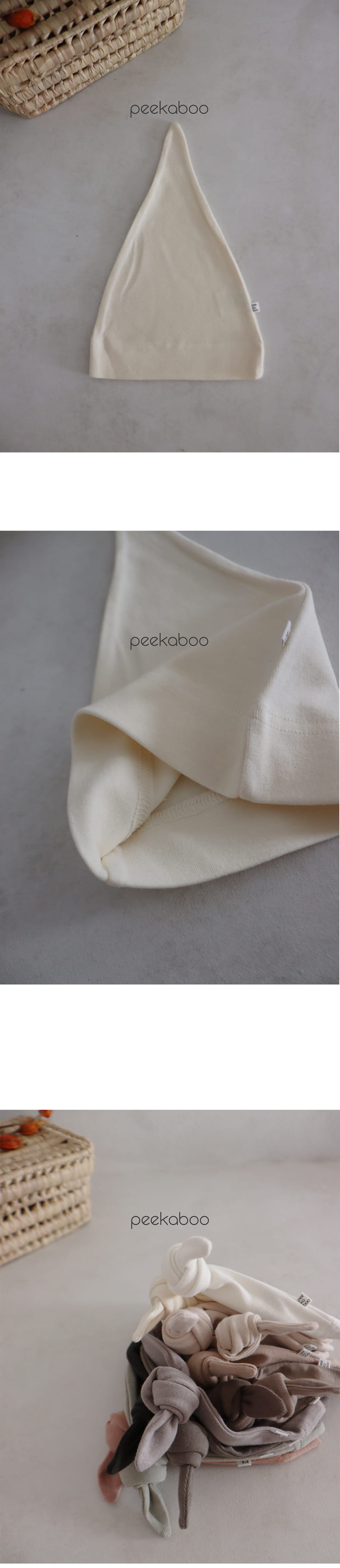 Peekaboo - Korean Baby Fashion - #onlinebabyshop - Chou Chou Pot Hat - 3