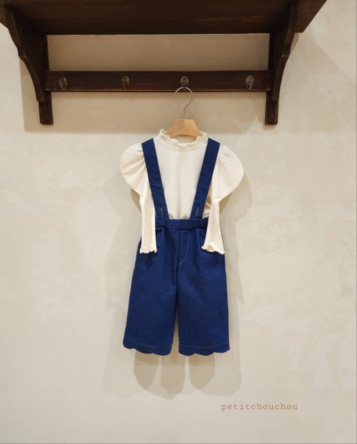 Petit Chou Chou - Korean Children Fashion - #childofig - Cooing Dungarees Pants - 10