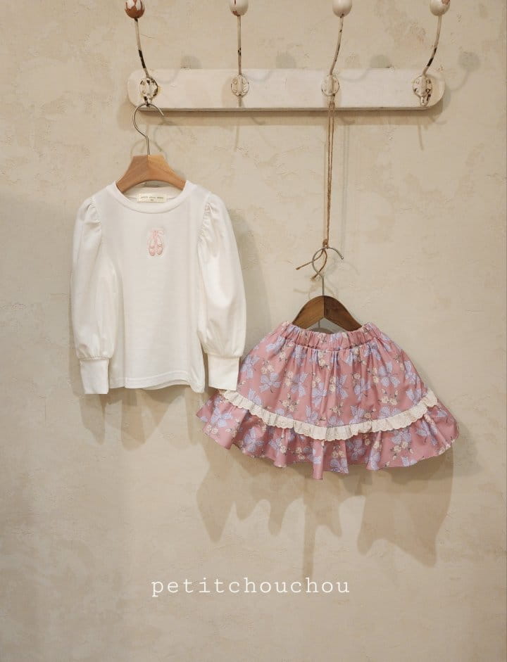 Petit Chou Chou - Korean Children Fashion - #discoveringself - Modal Ballet Tee - 4