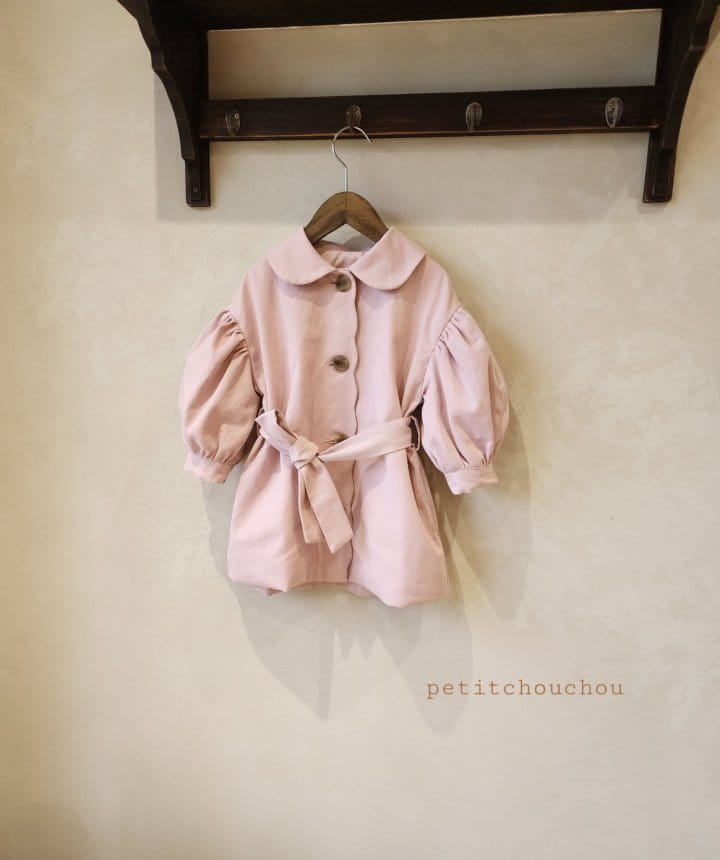 Petit Chou Chou - Korean Children Fashion - #prettylittlegirls - Ellpin Trench Coat - 5