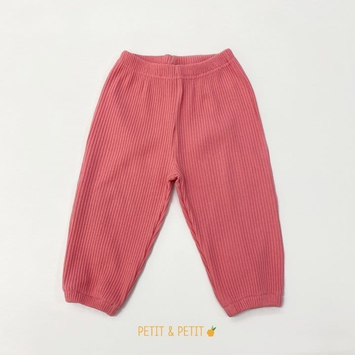 Petit & Petit - Korean Children Fashion - #Kfashion4kids - Rib Pants