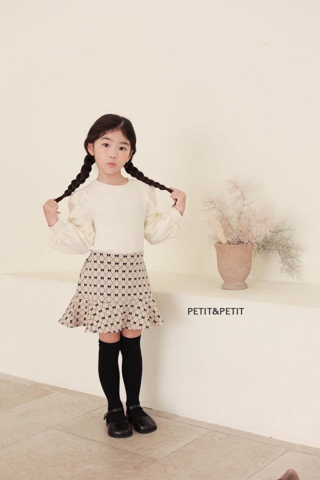 Petit & Petit - Korean Children Fashion - #Kfashion4kids - Ribbon Frill Skirt - 3