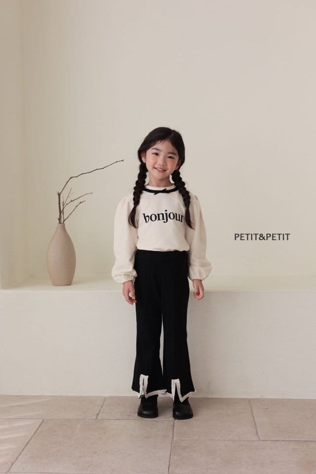 Petit & Petit - Korean Children Fashion - #childofig - Bonjour Tee - 5