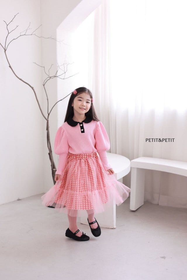 Petit & Petit - Korean Children Fashion - #childofig - Waffle Tee - 11