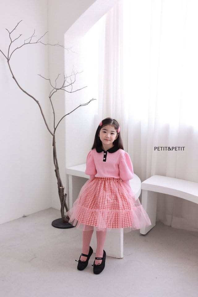 Petit & Petit - Korean Children Fashion - #childofig - Waffle Tee - 12